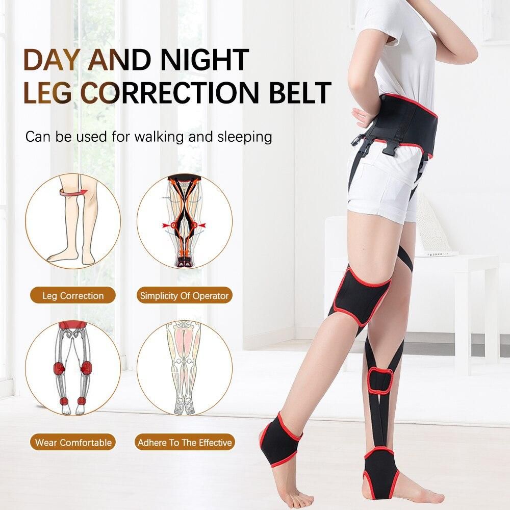 O/X Leg Shape Correction Band Belt Bowed Knee Valgum Straightening Posture Corrector Beauty Leg Band For Adults Children
