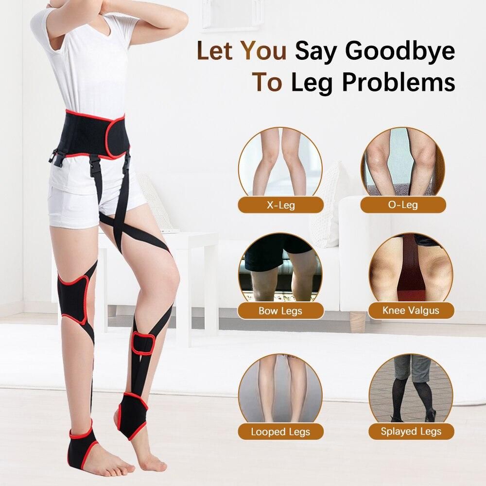 O/X Leg Shape Correction Band Belt Bowed Knee Valgum Straightening Posture Corrector Beauty Leg Band For Adults Children