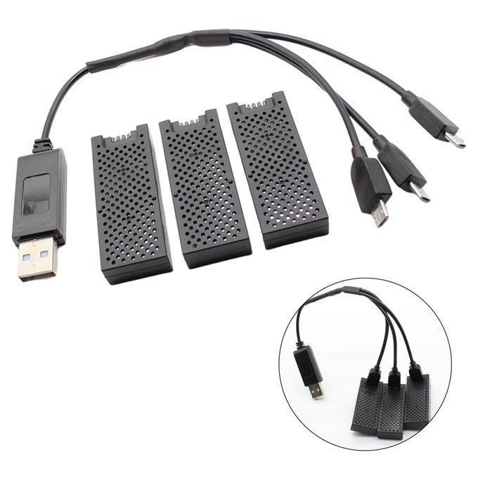 3.7V 400mAh 20C Lithium Battery With USB Charger Cable For WLTOYS XK