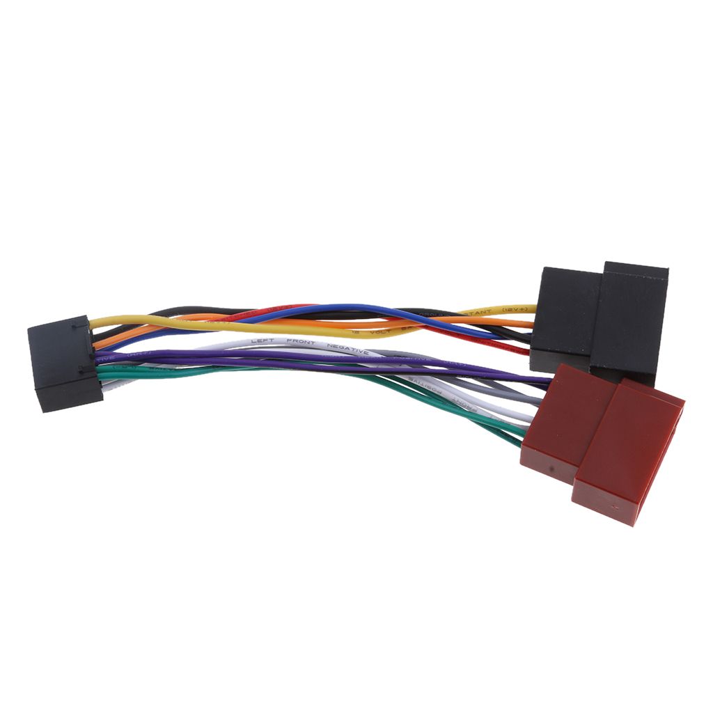 16 Pin ISO Wiring Harness Adaptor Car Stereo Radio Loom