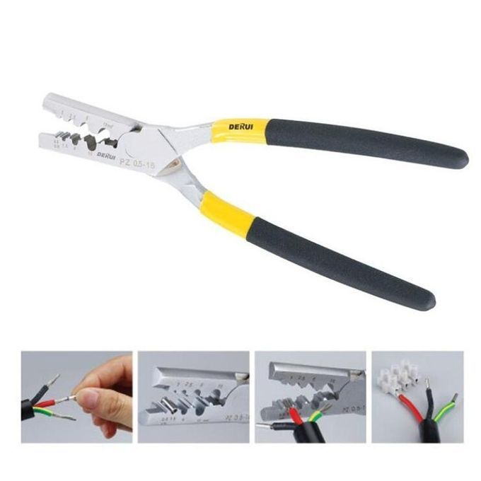 Multifunctional Terminal Crimping Stripping Pliers Wire Stripper 0