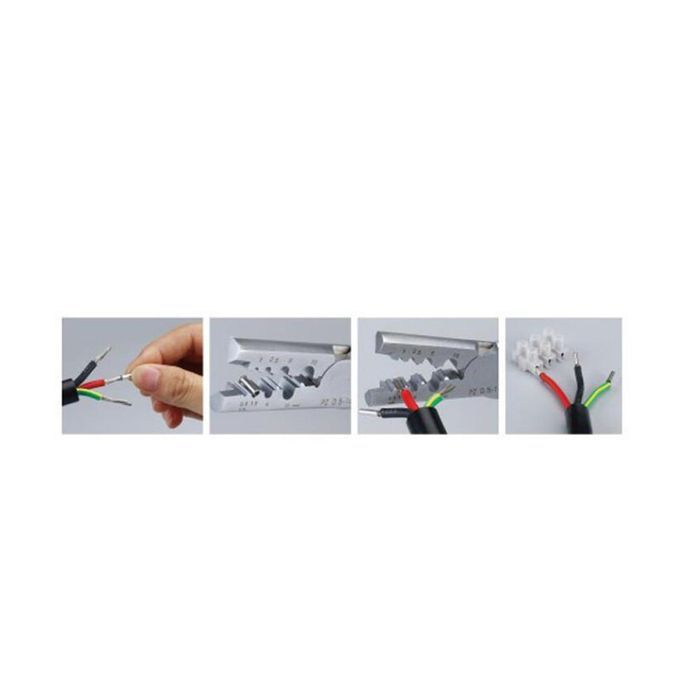 Multifunctional Terminal Crimping Stripping Pliers Wire Stripper 0