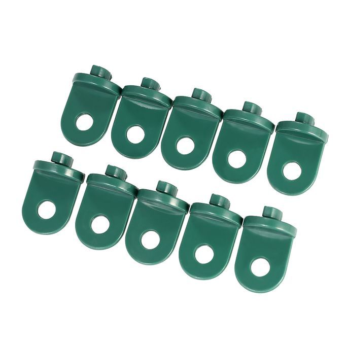 10pcs/set Greenhouse Plastic Hanger Hanging Clip Set Of 10 H