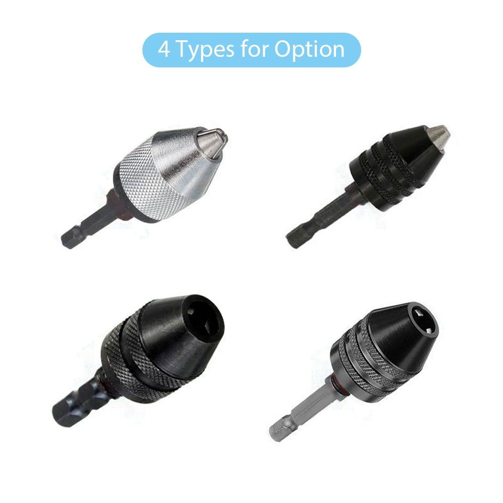 Hex Shank Keyless Drill Chuck Electric Tool Accessories