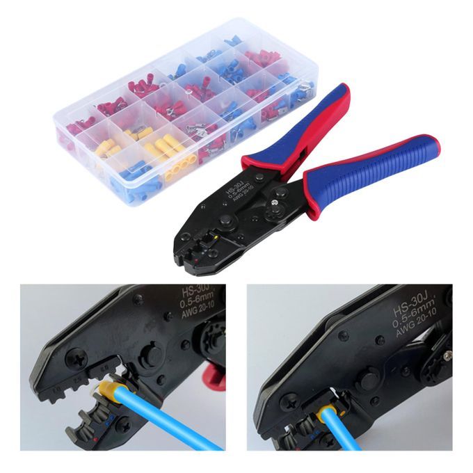 Heavy Duty Ferrule Crimping Tool Self-Adjustable  300 Terminal