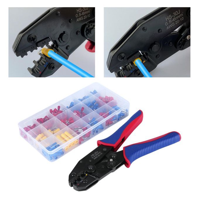 Heavy Duty Ferrule Crimping Tool Self-Adjustable  300 Terminal
