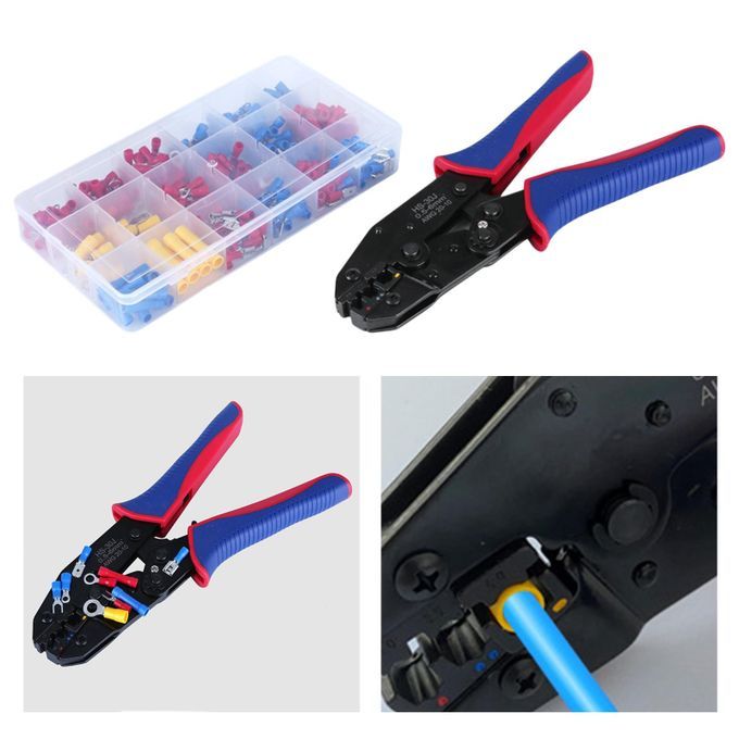 Heavy Duty Ferrule Crimping Tool Self-Adjustable  300 Terminal
