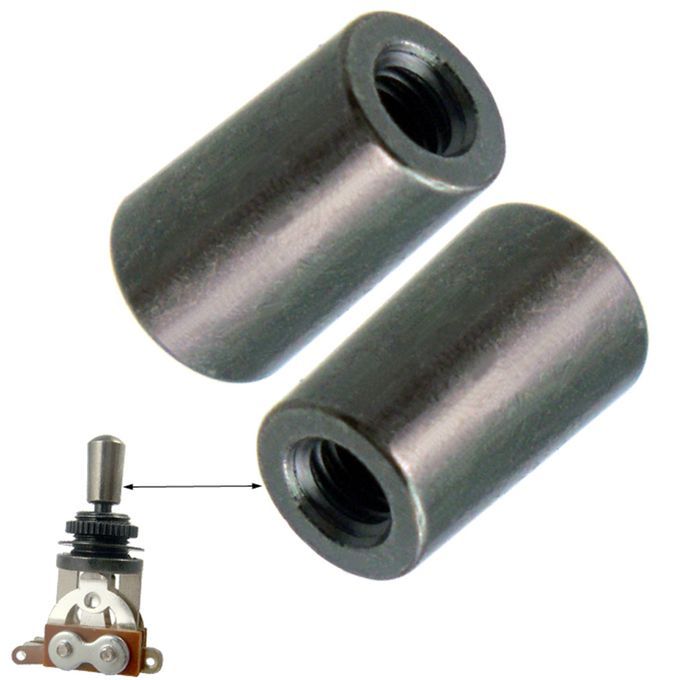 Black Toggle Switch Knobs Cap Tip For LP EPI Electric Guitar Black