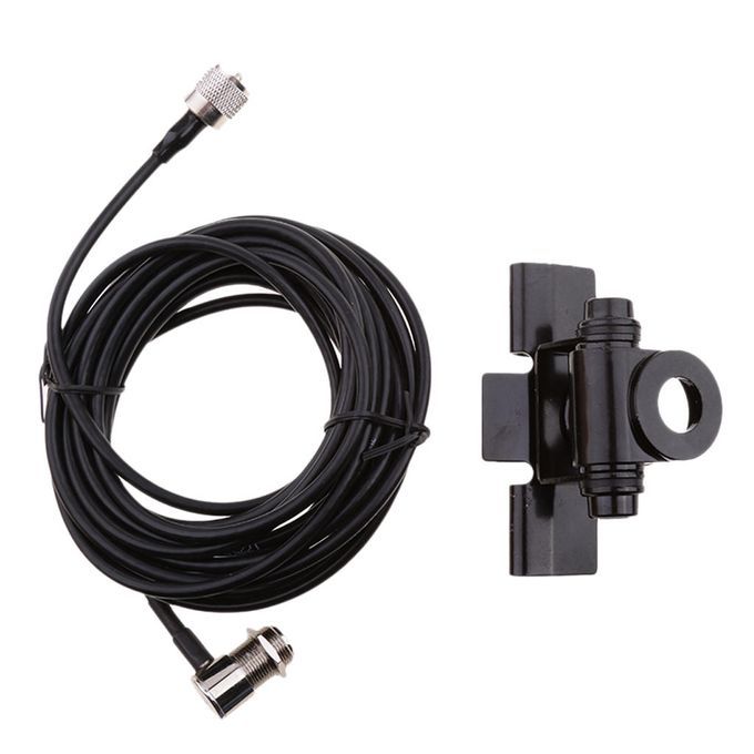 Steel Mobile Radio Car Antenna Mount Adjustable Bracket SO-239 16ft