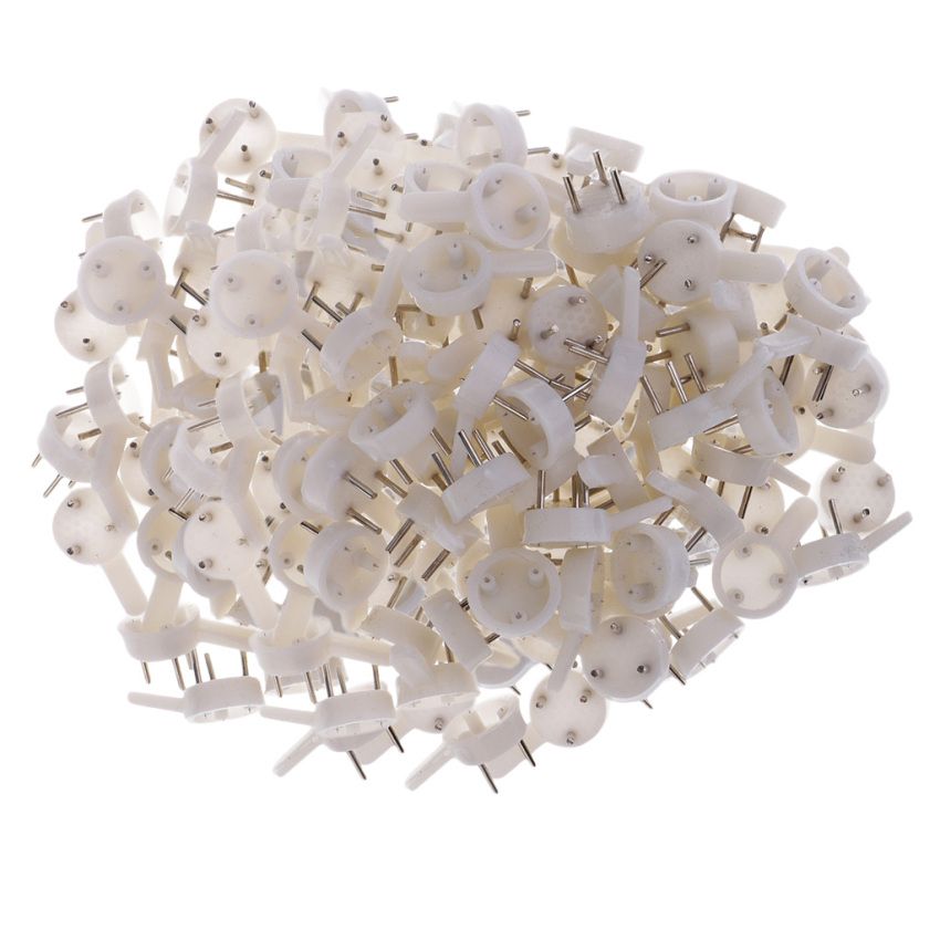 200x  Picture Frame Mirror Hanging Hook Hanger Nail Fixing