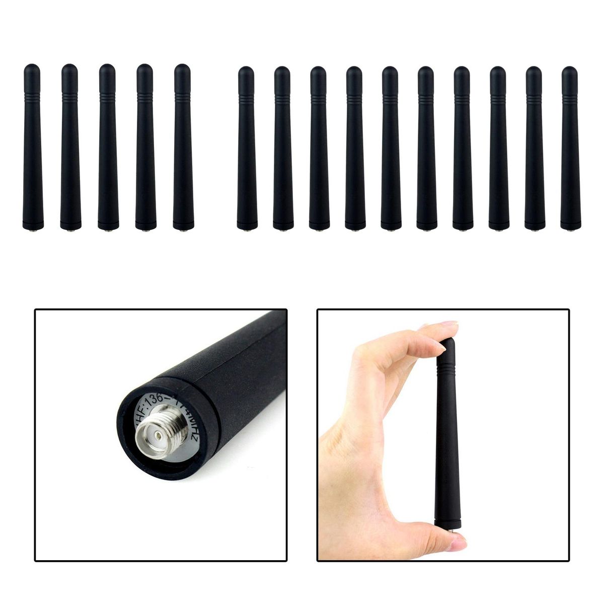 VHF Antenna Helical Antenna For TK2207 TK2180 TK2200  5 Pieces