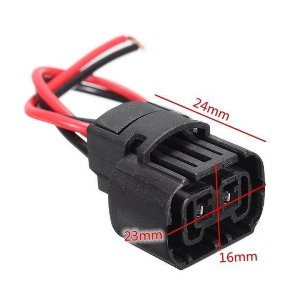5202 H16 2504 PS24W Car Fog Lights Bulbs Female Connector Wiring Harness Plug