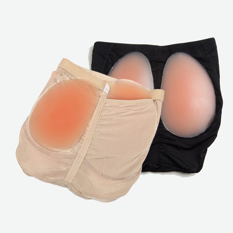Ocks  Woman Elastic Silicone Hip And  Pads  Body Shaping Ladies Underwear Tightening Short S