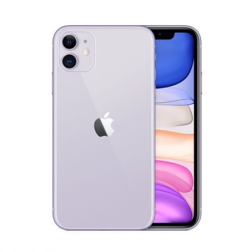 IPhone 11 6.1-Inch Liquid Retina LCD (4GB RAM, 64GB ROM) IOS 13, (12MP+12MP)+12MP 4G LTE Smartphone-Nano Sim-PURPLE