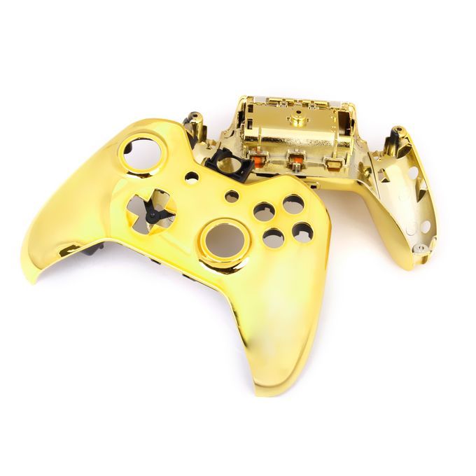 Metal Plated Full Housing Shell Case Kit For Xbox Wireless Controller