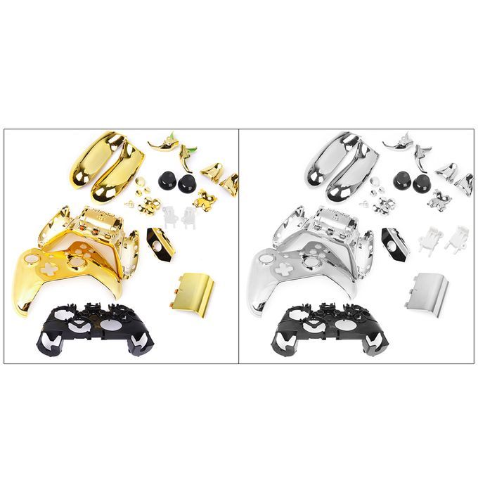 Metal Plated Full Housing Shell Case Kit For Xbox Wireless Controller