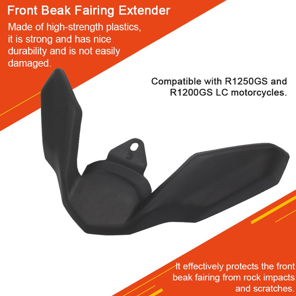 Motorcycle Front Beak Fairing Extension Wheel Extender Cover