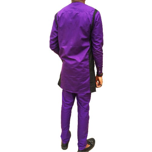 Men's Purple Traditional Native Wear