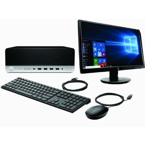 Elitedesk 705 G4 Sff- Amd Ryzen 5pro - 4 Gb Ram - 500 Gb Hdd - Win 10 Pro And Ms Office 2016