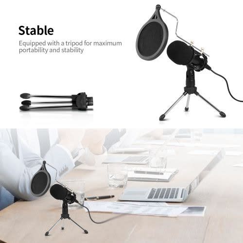 Usb Condenser Microphone Recording Microphone Kit