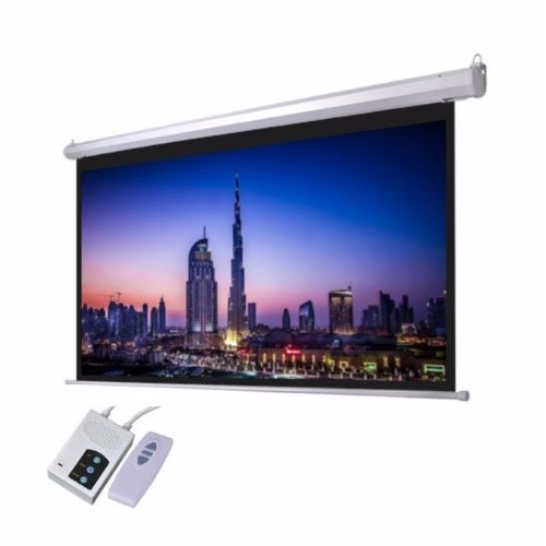 Motorized - Remote Controlled Projector Screen-  120