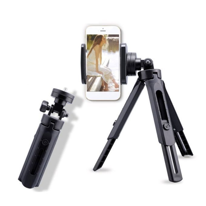 Telescopic Universal 360 Degree Rotating Tripod Stand-