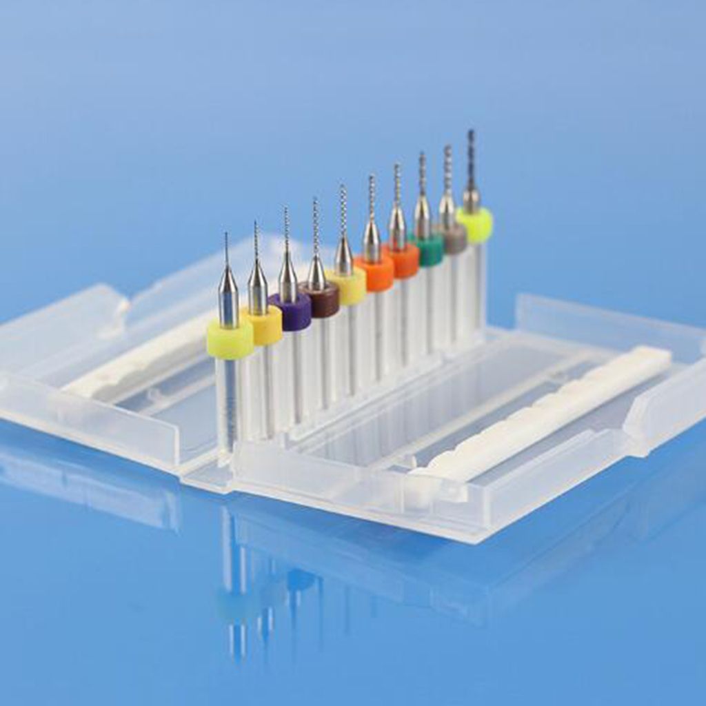 PCB Drill Bits Carbide Micro Mini Drill, 10pcs  PCB 2.1-3.0mm