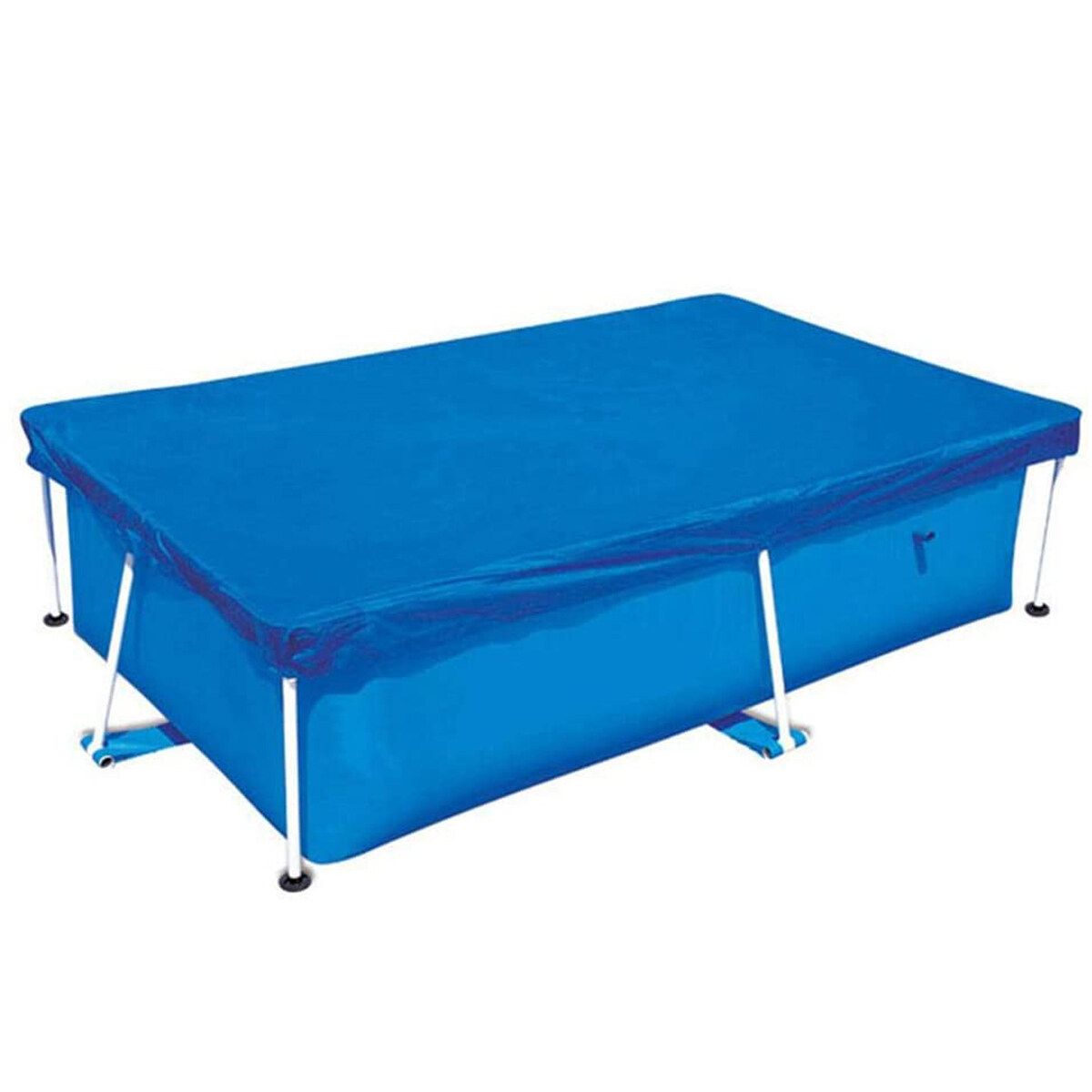 Swimming Pool Rectangular Mat Cover Swimming UV-resistant Pool Cover Waterproof Dustproof Durable Covers Ground Cloth Mat Cover Garden Home Outdoor Pool 400x211CM