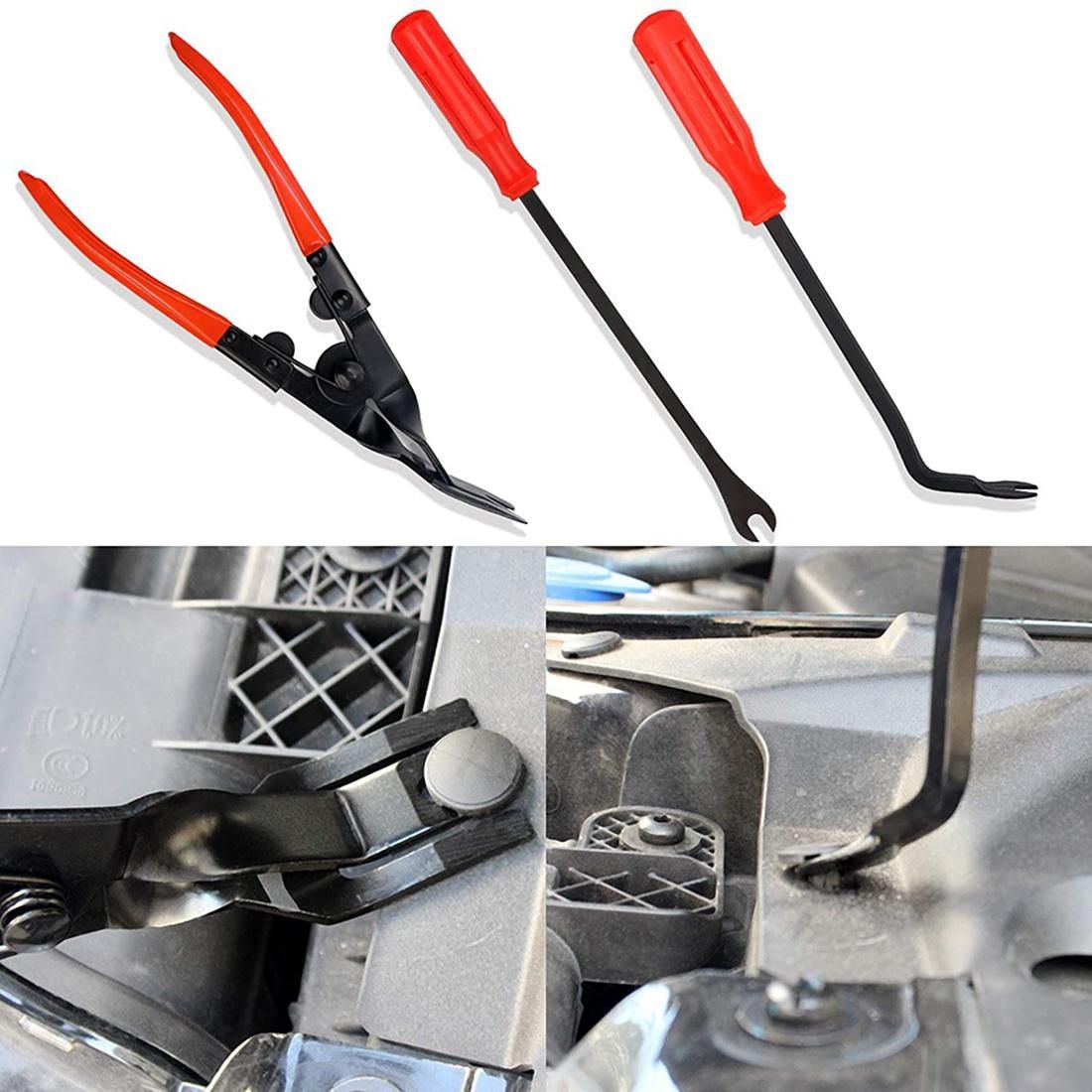 39Pcs Car Panel Tool Stereo Removal Tool Kit, with Storage