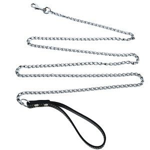 Durable Anti-Bite Metal Dog Chain Lead