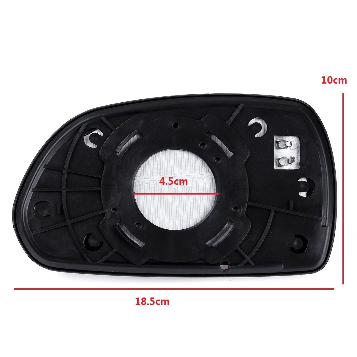 Right Heated Convex Rearview Door Mirror Glass For Hyundai Elantra 2004-2007