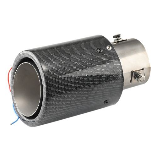 Car LED Exhaust Muffler Tip Pipe Red Light Car