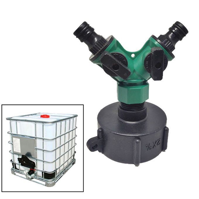 Replacement IBC Tank Adapter For IBC Barrel Drums Faucet 2