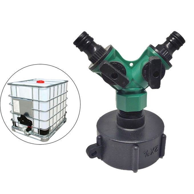 Replacement IBC Tank Adapter For IBC Barrel Drums Faucet 2