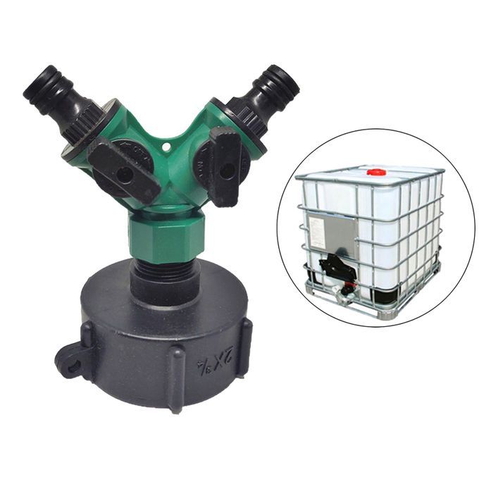 Replacement IBC Tank Adapter For IBC Barrel Drums Faucet 2