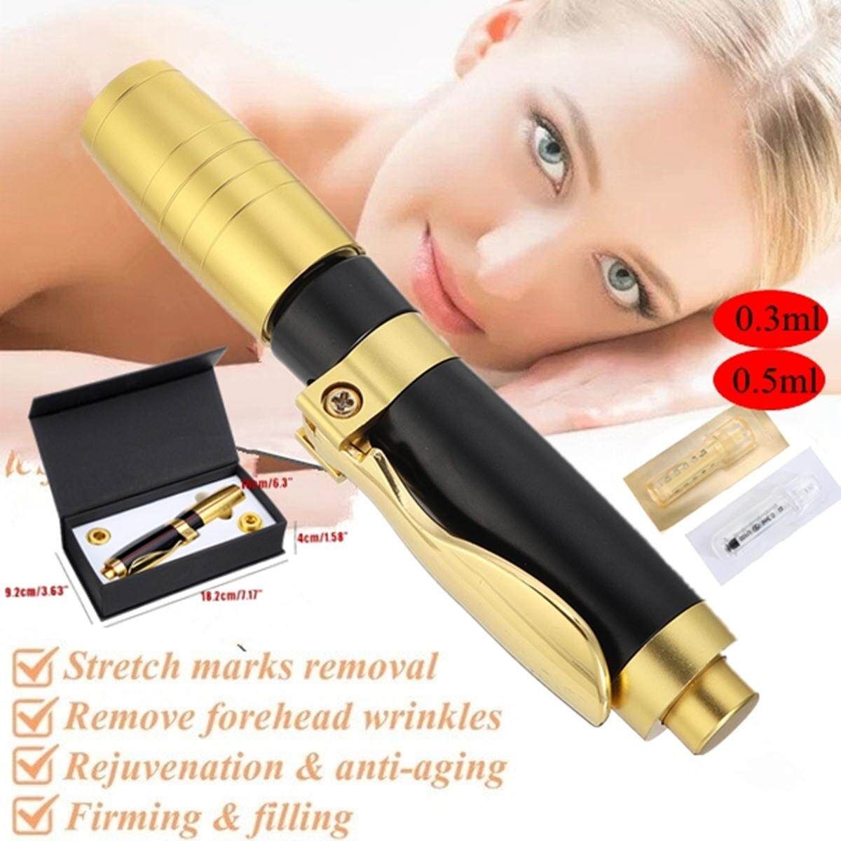 0.3ml&0.5ml Two Replacement Heads Hyaluron Pen Hyaluronic Stylo Acid Machine Hyaluronique Anti- Remove Wrinkle Lift Non Invasif Anti-rides Set