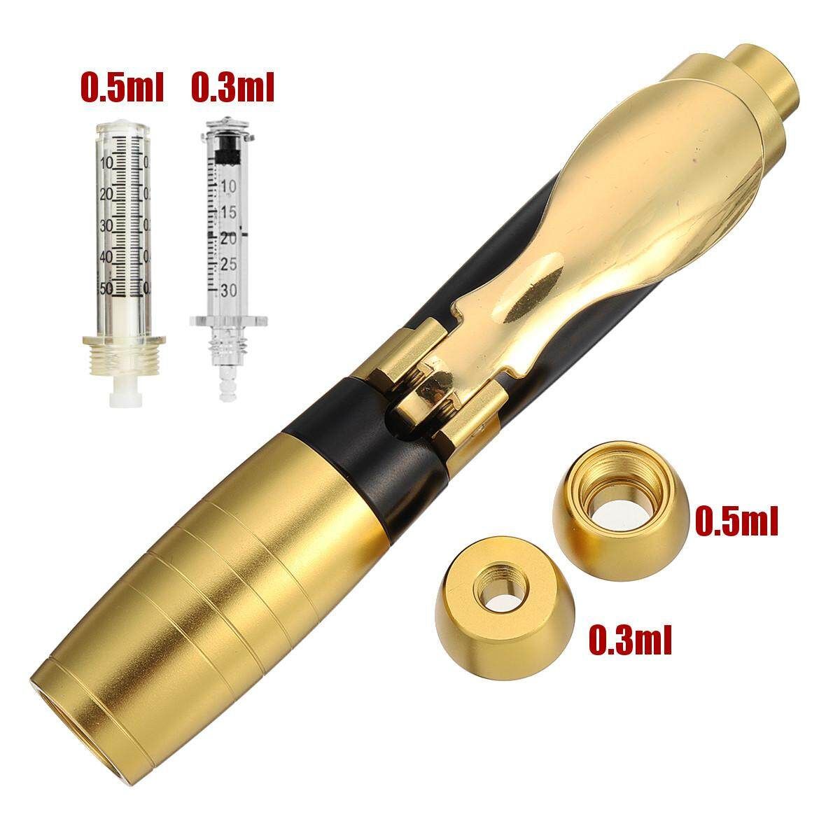 0.3ml&0.5ml Two Replacement Heads Hyaluron Pen Hyaluronic Stylo Acid Machine Hyaluronique Anti- Remove Wrinkle Lift Non Invasif Anti-rides Set