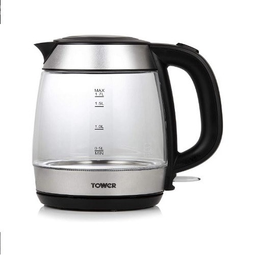Glass Jug Kettle - 3000W - Purple