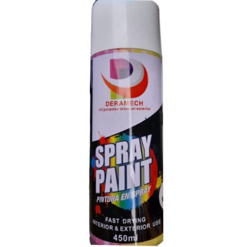 Dera Mech  - Spray Paint - 450ml - White