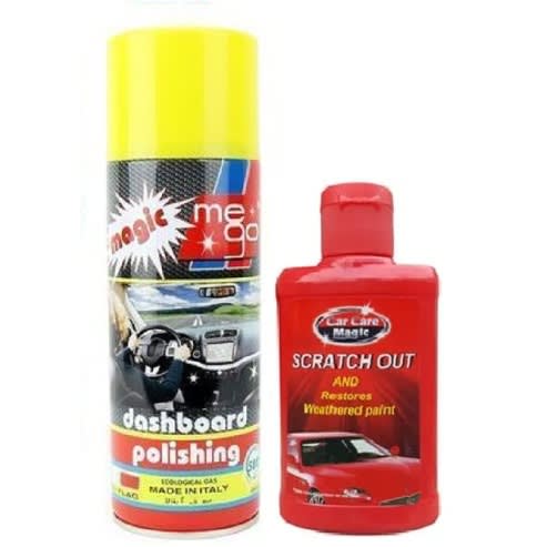Magic Dashboard Polish And Scratch Out Scratch Repair -400ml/120g