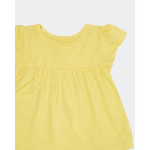 Baby Girl T-shirt- Lemon