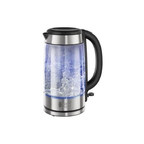 1.7l Blue Illuminating Glass Electric Kettle