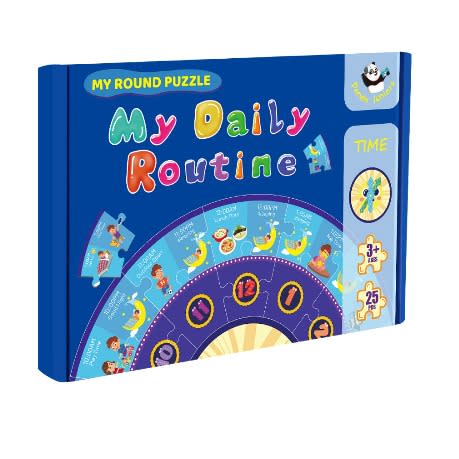 Montessori Educational Learn Time & Build Good Behavior Game