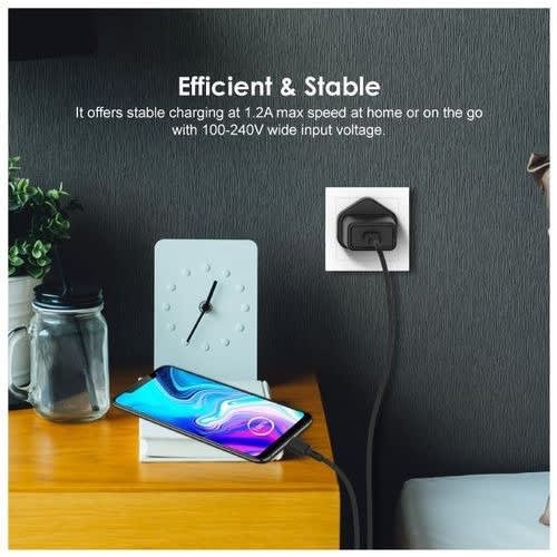 Smart Fast Charger + Charging Cable (1.2A)