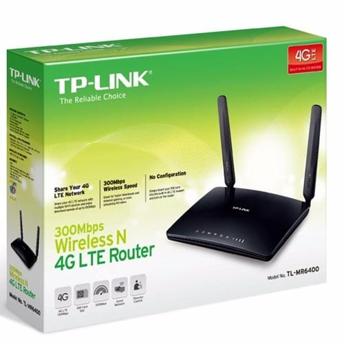 4G LTE Wireless Router TL-MR6400 300Mbps N