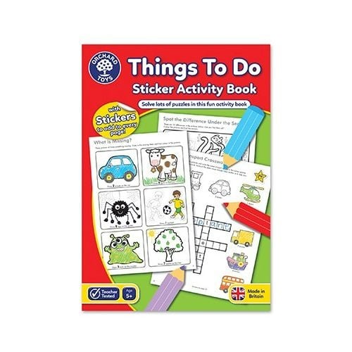 Things To Do Sticker Activity Book