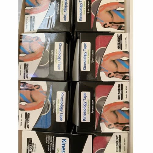 Rehabilitation Plaster Tape For Muscle Pain And Sports Injuries Red