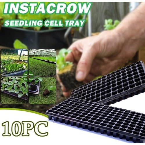 Plant Germination Nursery Tray - 128 Holes /cells - 10 Pieces