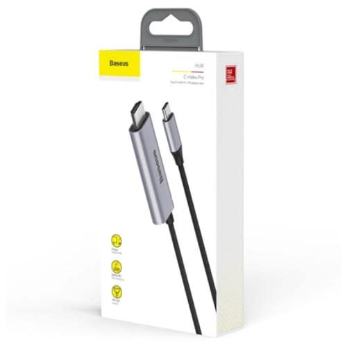 C-video Pro 4k Usb-c / Hdmi Adapter - Grey
