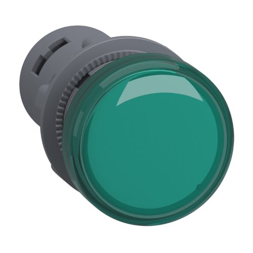 Round Pilot Light - Integral LED- 24 V Ac/dc- Screw Clamp Terminals-XA2EVB3LC